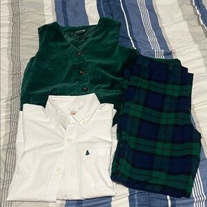 Gymboree set boys size 8 .  Kids Shirt , Vest and pants set